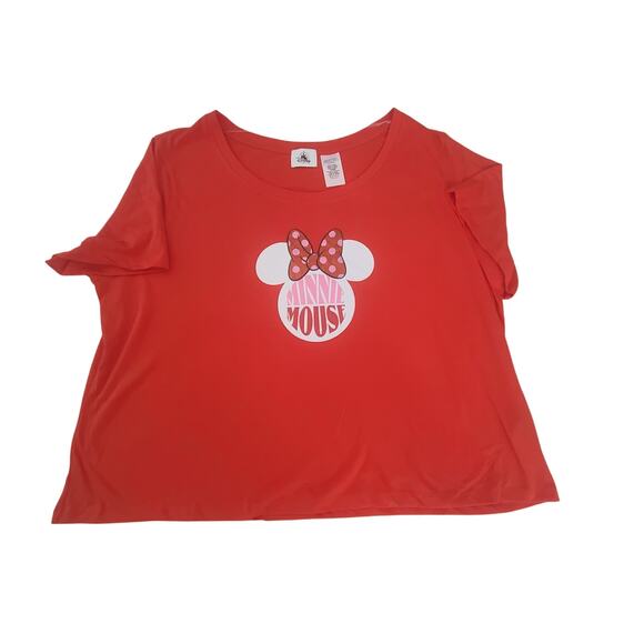 Disney Minnie Mouse ladies blouse red Size XL - Picture 4 of 10